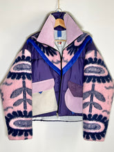 Charger l'image dans la galerie, Blouson upcyclé + écharpe