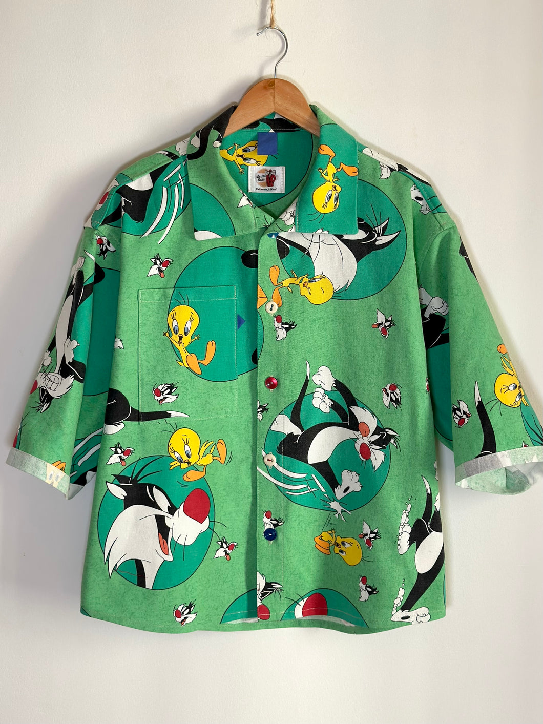 Chemise upcyclée - Taille unique