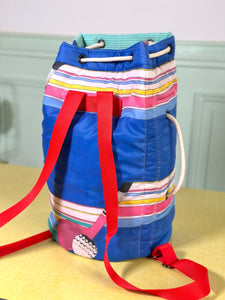 Sac à dos upcyclé
