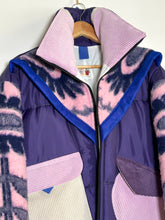 Charger l&#39;image dans la galerie, Blouson upcyclé + écharpe
