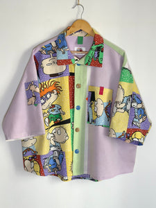 Chemise upcyclée - Taille unique