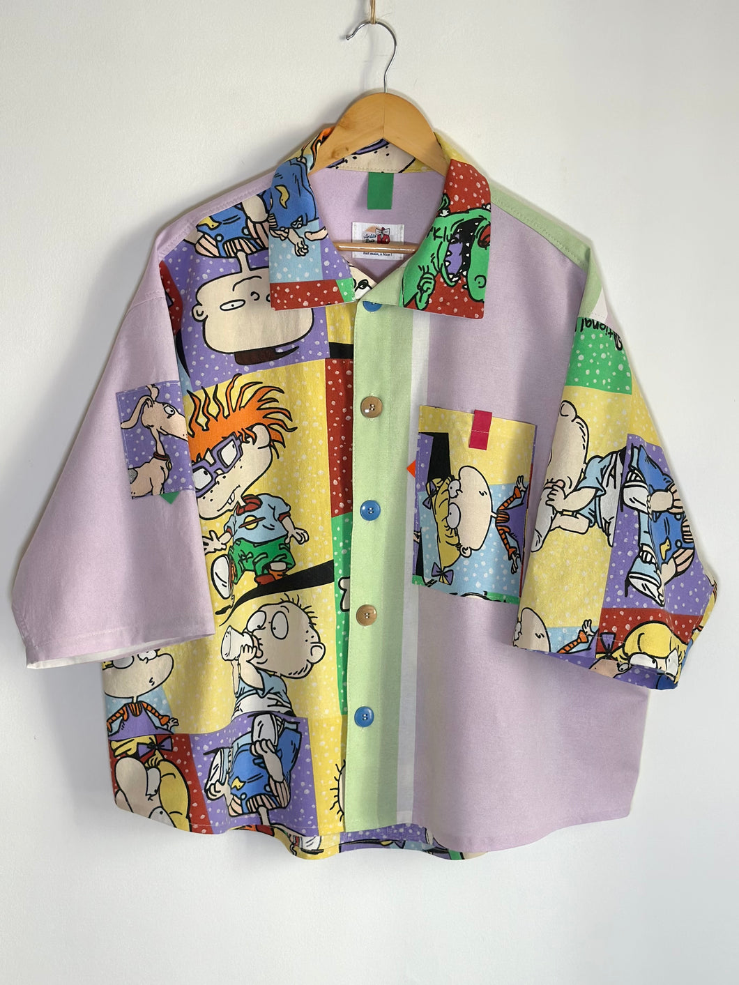 Chemise upcyclée - Taille unique