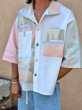 Charger l&#39;image dans la galerie, Duo Chemise upcyclée + short
