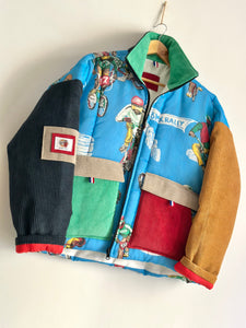 Blouson upcyclé Taille M/L