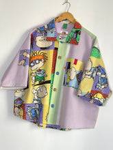 Charger l&#39;image dans la galerie, Chemise upcyclée - Taille unique
