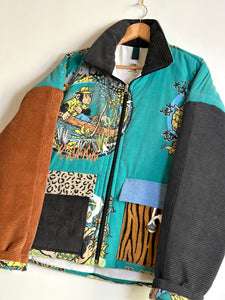 Blouson upcyclé Taille M/L