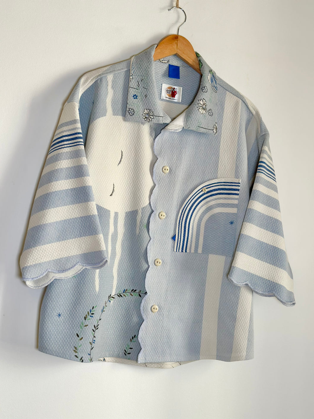 Chemise upcyclée - Taille unique