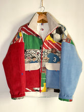 Charger l&#39;image dans la galerie, Blouson upcyclé- Taille L-XL
