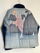 Charger l'image dans la galerie, Blouson upcyclé - Taille L-XL
