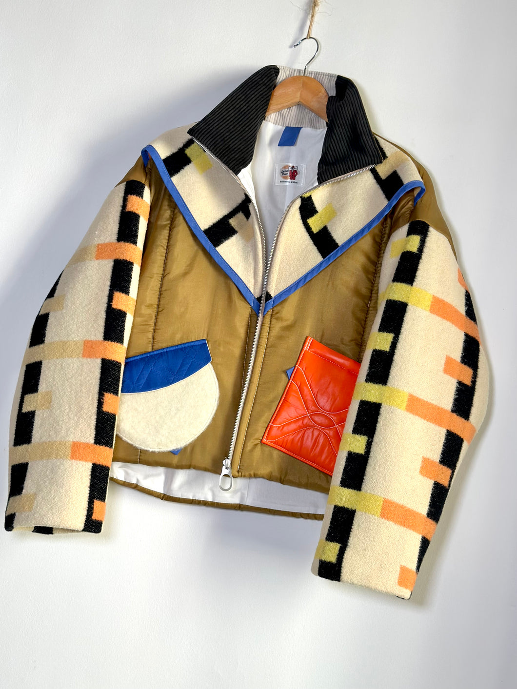 Blouson upcyclé - Taille S