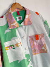 Charger l&#39;image dans la galerie, Chemise upcyclée - Taille unique
