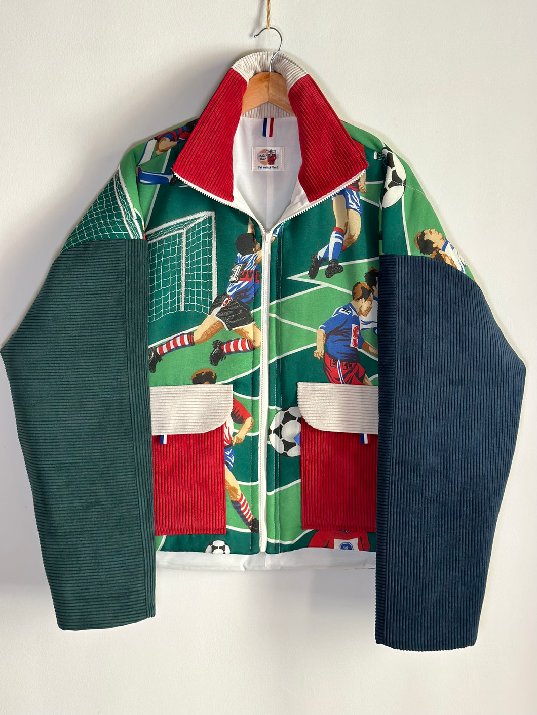 Blouson upcyclé - Taille L-XL