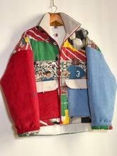 Charger l&#39;image dans la galerie, Blouson upcyclé- Taille L-XL
