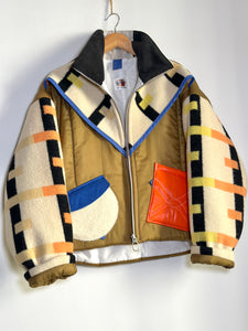 Blouson upcyclé - Taille S