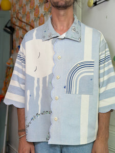 Chemise upcyclée - Taille unique