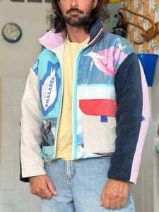 Blouson upcyclé