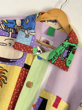 Charger l&#39;image dans la galerie, Chemise upcyclée - Taille unique
