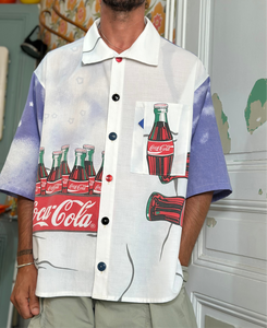 Chemise upcyclée - Taille unique
