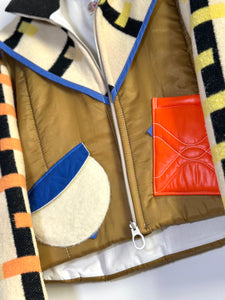 Blouson upcyclé - Taille S