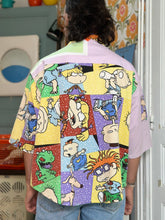 Charger l&#39;image dans la galerie, Chemise upcyclée - Taille unique
