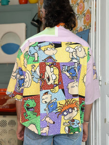 Chemise upcyclée - Taille unique