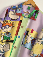 Charger l&#39;image dans la galerie, Chemise upcyclée - Taille unique
