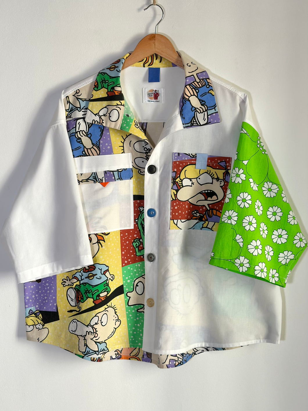 Chemise upcyclée - Taille unique