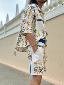 Duo chemise upcyclée + short
