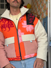 Charger l'image dans la galerie, Blouson upcyclé - Taille unique

