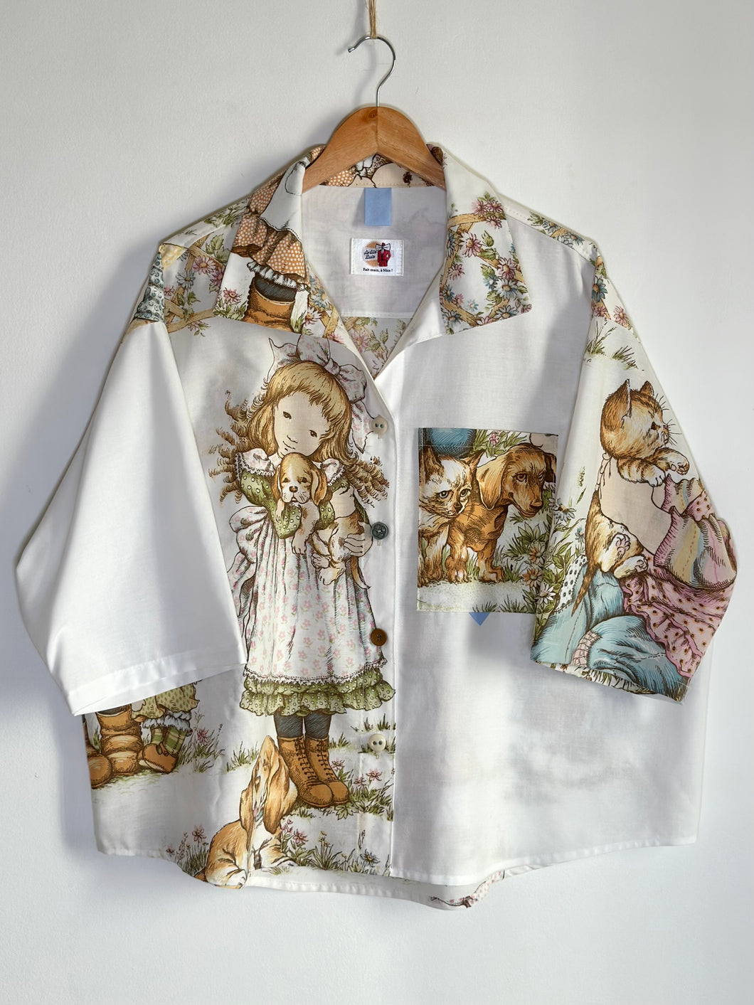 Chemise upcyclée - Taille unique