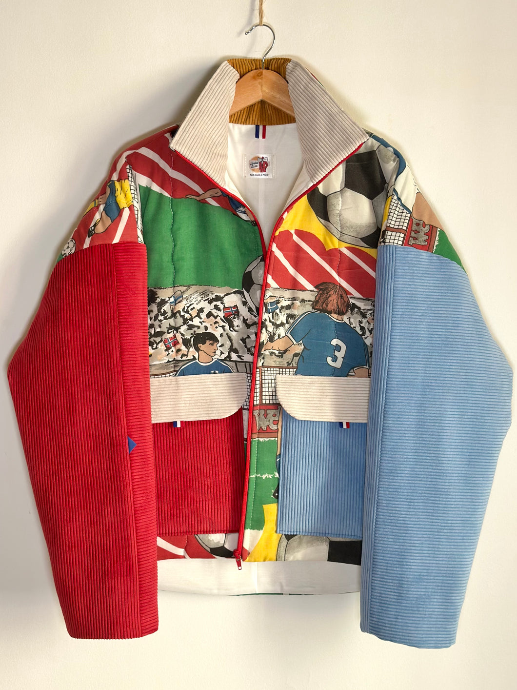 Blouson upcyclé- Taille L-XL