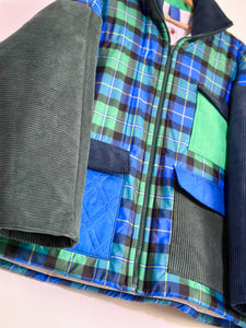 Blouson upcyclé taille L