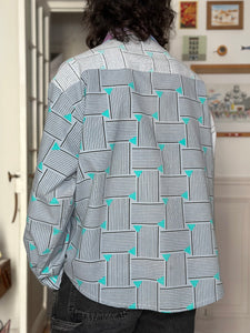 Chemise upcyclée - Taille unique