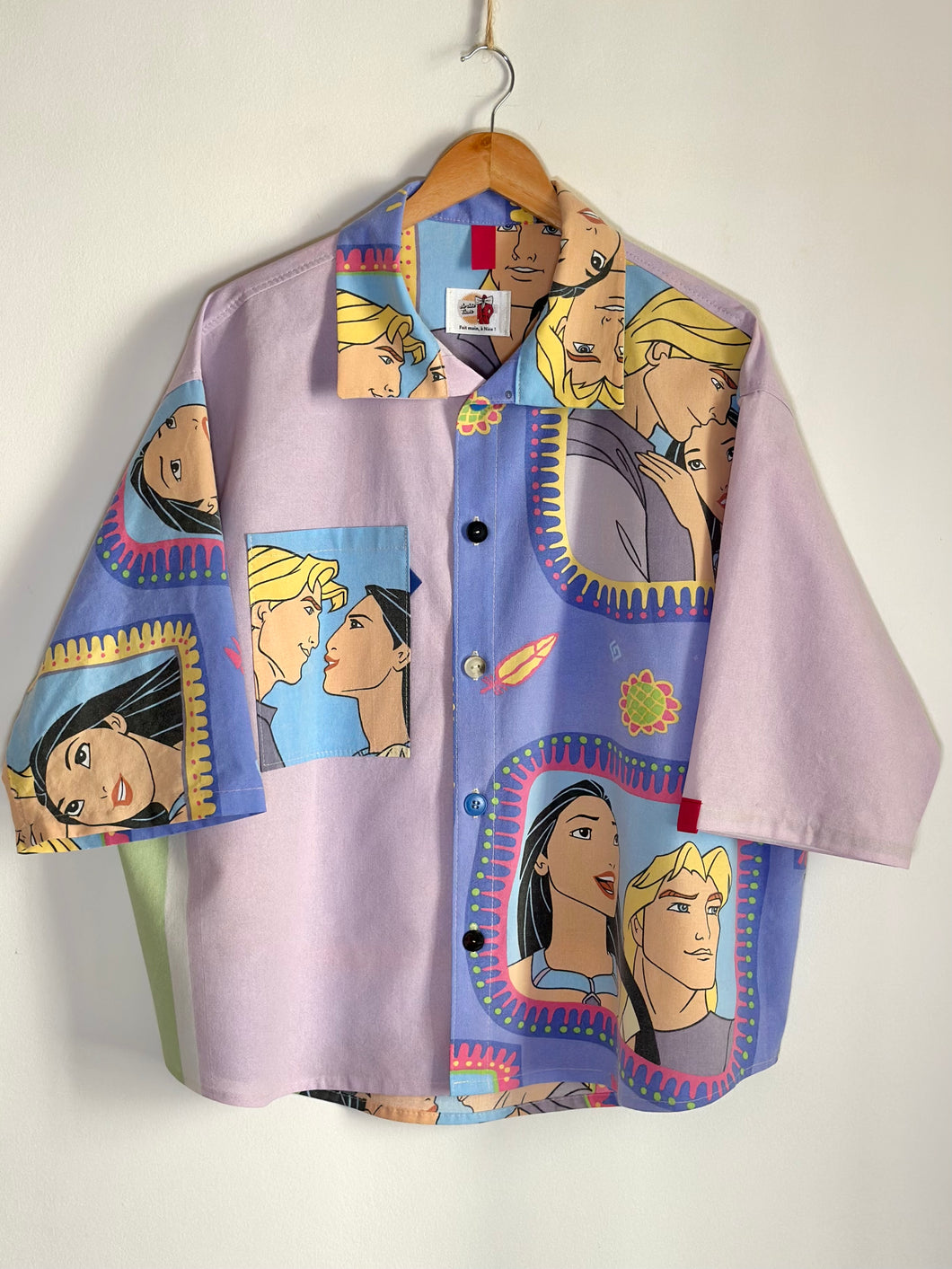 Chemise upcyclée - Taille unique