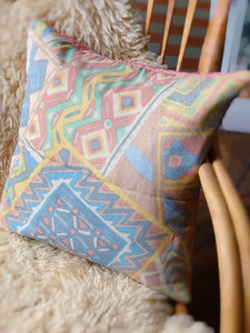 Coussin upcyclé
